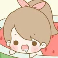 吃瓜简笔画情侣,甜蜜日常的趣味简笔画