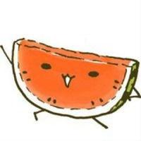 吃瓜微信头像卡通