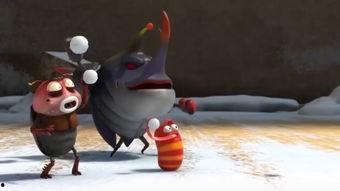 吃瓜小熊打雪仗,吃瓜小熊的欢乐雪仗之旅