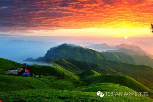 武功山夜爬吃瓜,瓜声伴星辰